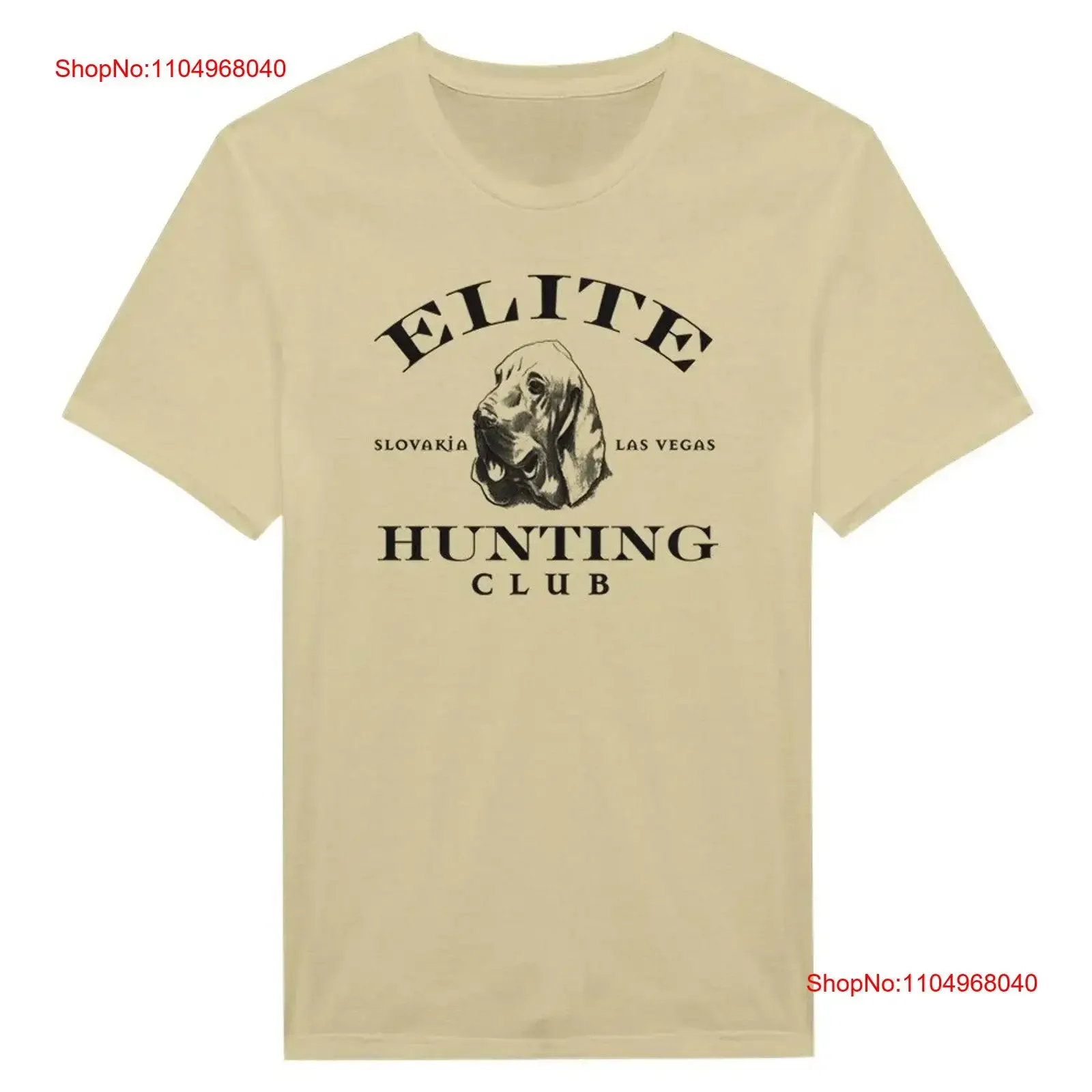 Elite Hunting Club Classic Crewneck T Shirt vintage Washed Versatile Stylish graphic Slightly Unisex streetwear fashion