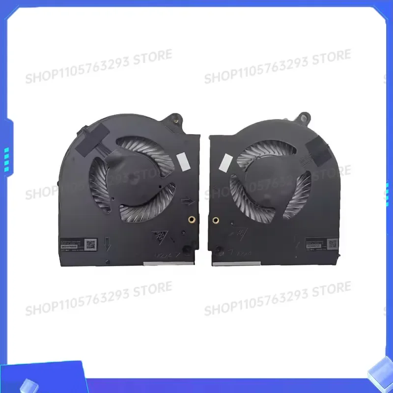 2PCS New Left Right Laptop Cooling Fan for Alienware M15 R5 M15 R6 R7 M15 Ryzen R5 M15 Ryzen R6 2021