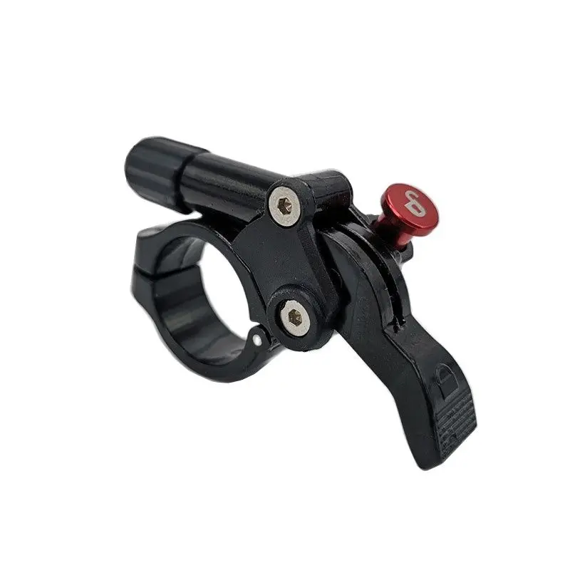Mtb Bike Suspension Fork Lock Shock Absorber Stem Remote Lockout Lever Wire Control Handlebar Key Switch Push Button Bicycle