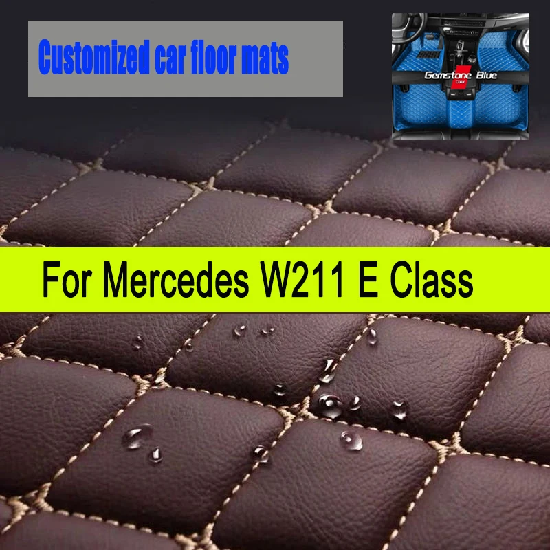 

Custom Car Floor Mats for Mercedes W211 E Class 2003-2008 Years Interior Accessories