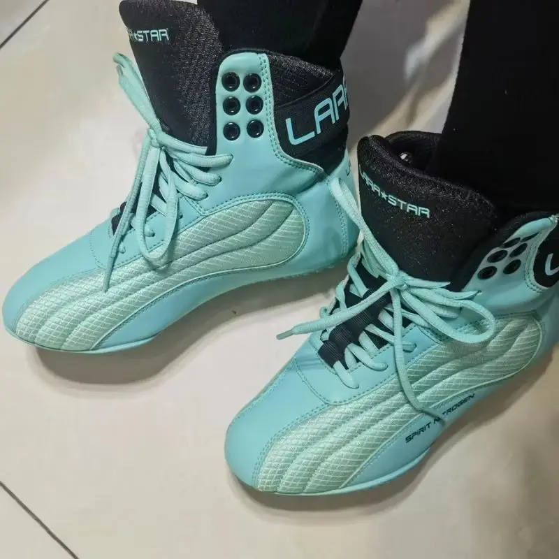 

Оригинальные брендовые борцовские туфли для мужчин и женщин, легкие боксерские туфли унисекс, дизайнерская обувь для тренировок в тренажерном зале, боевые ботинки для больших мальчиков