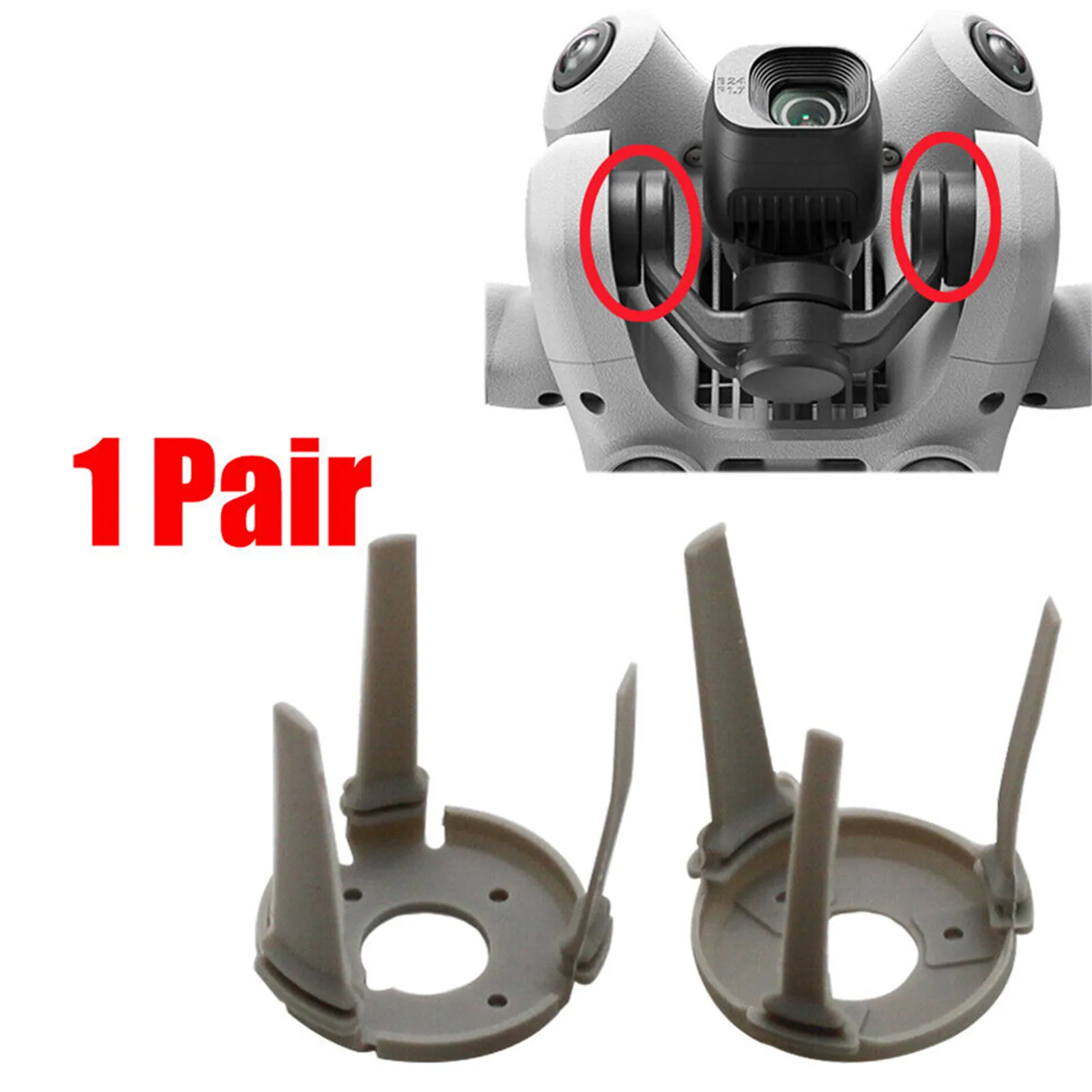 2Pcs Gimbal Rubber Damping Cushion Shock-absorber Ball For DJI Mini 4 Pro Camera RC Drone Accessories Replacement Repair Part