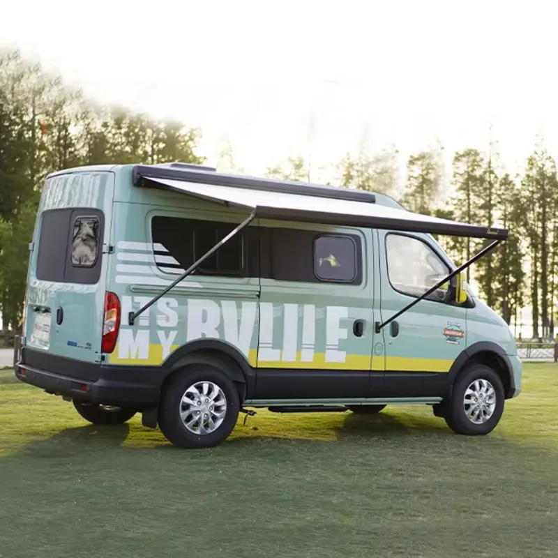 

Outdoor Camping Equipment & Electric Retractable Overland Camper Trailer Sun Shade Awning Tent for Motorhome