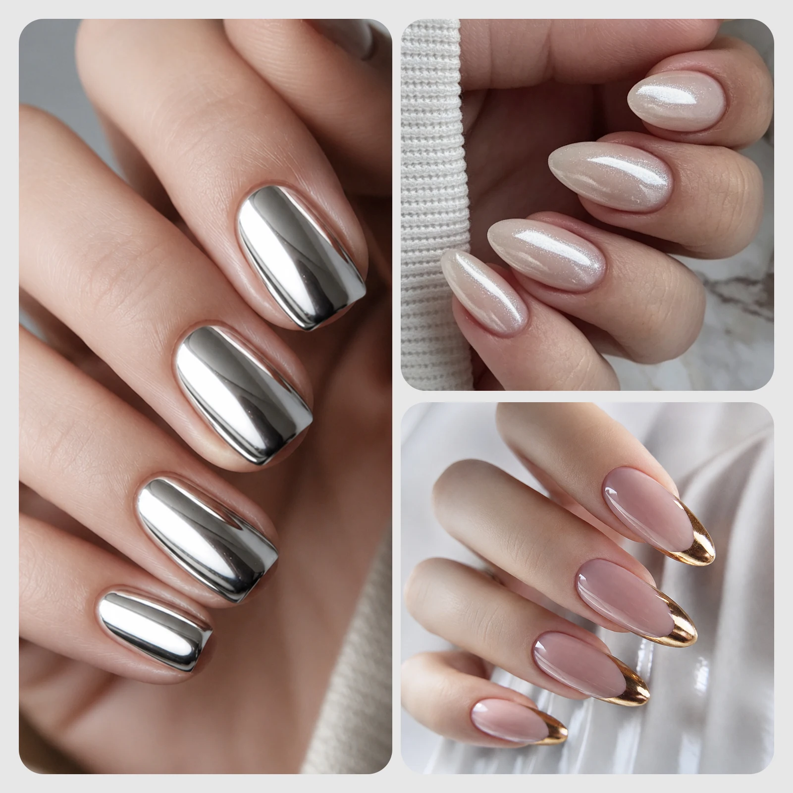 BORN PRETTY Chrome Base Gel Fo - Nail Art Chrome review and price