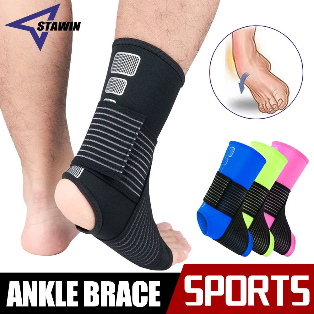 1 PC Sports Ankle Brace Compression Sleeve Plantar Fasciitis for Achilles Tendonitis,Joint Pain,Reduces Swelling,Heel Spur Pain