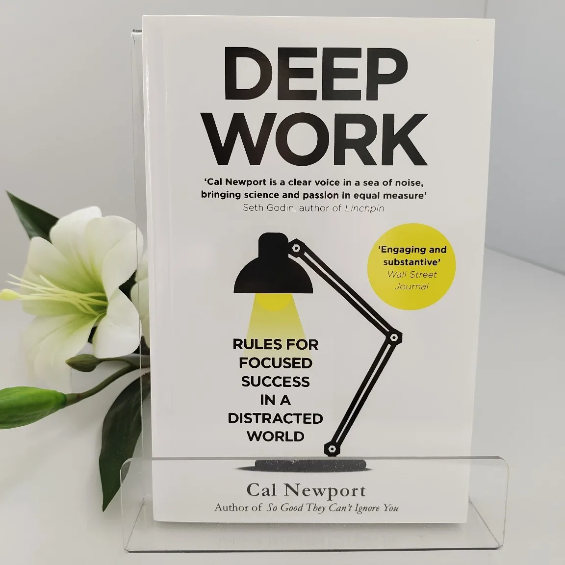 Deep Work by Cal Newport | Rules for Focused Success, Self Help Productivity Book to English BookImprove Focus & Mental Energy