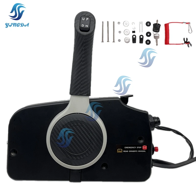 

Remote Control Box 67200-93J50 For Suzuki Outboard Motor Boat Engine Single Handle High quality accessories