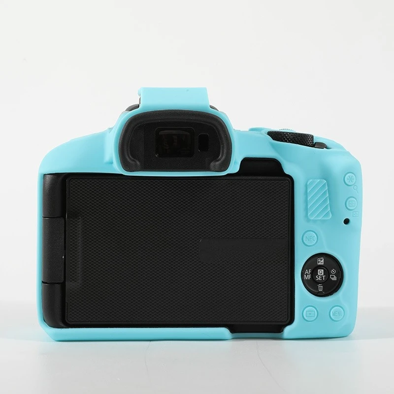 

Camera Photography Protective Soft shell Case For Canon EOS R50 Camera Silicone Case R50 + free tempered film