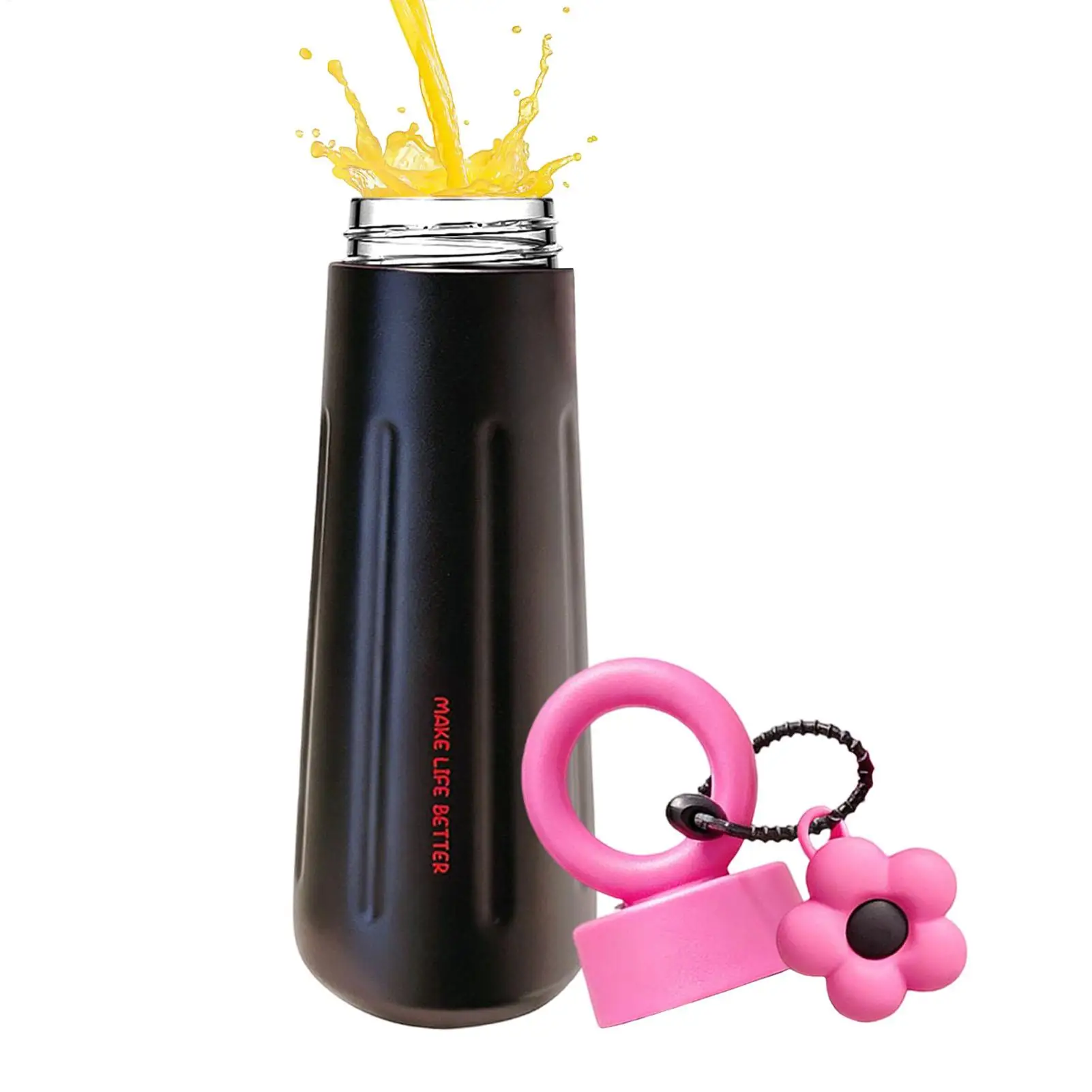 

Insulated Water Bottle 450ml Stainless Steel Tumbler Camping Water Bottle Tea Cup For Travel Sports Hiking Fishing Outdoor Home