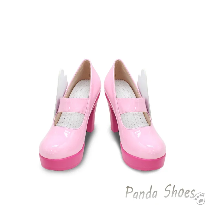 Juego Rebellion Yumemi Riamu Cosplay zapatos Anime Cos Comic Cosplay disfraz Prop zapatos para fiesta de Halloween Con