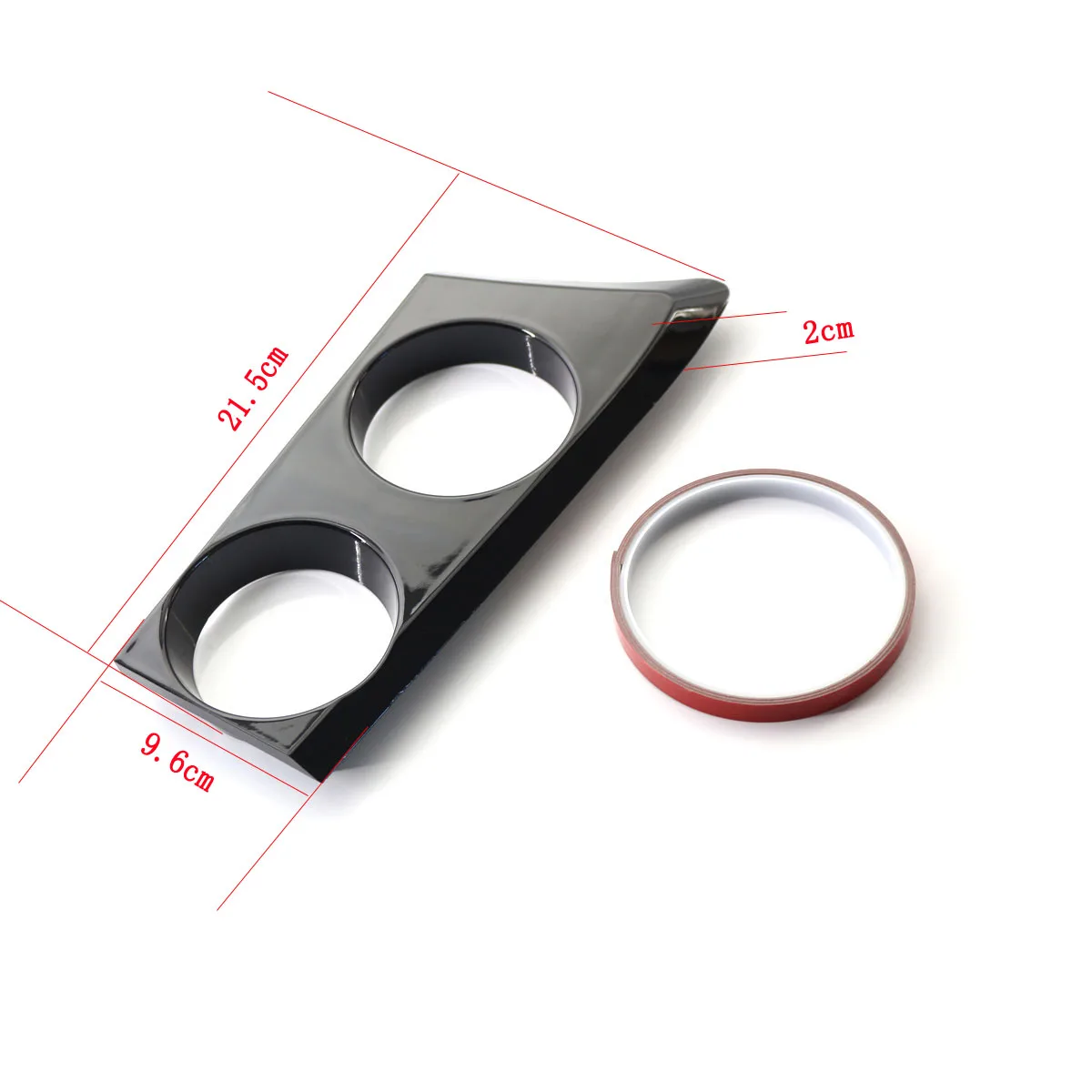 FOR BMW 1 SERIES CUP HOLDER BLACK E87 E81 E82 E88 GlOSS BLACK RHD