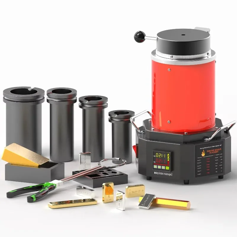 

Индукционная печь для плавки графитовых тиглей, золота, серебра, меди