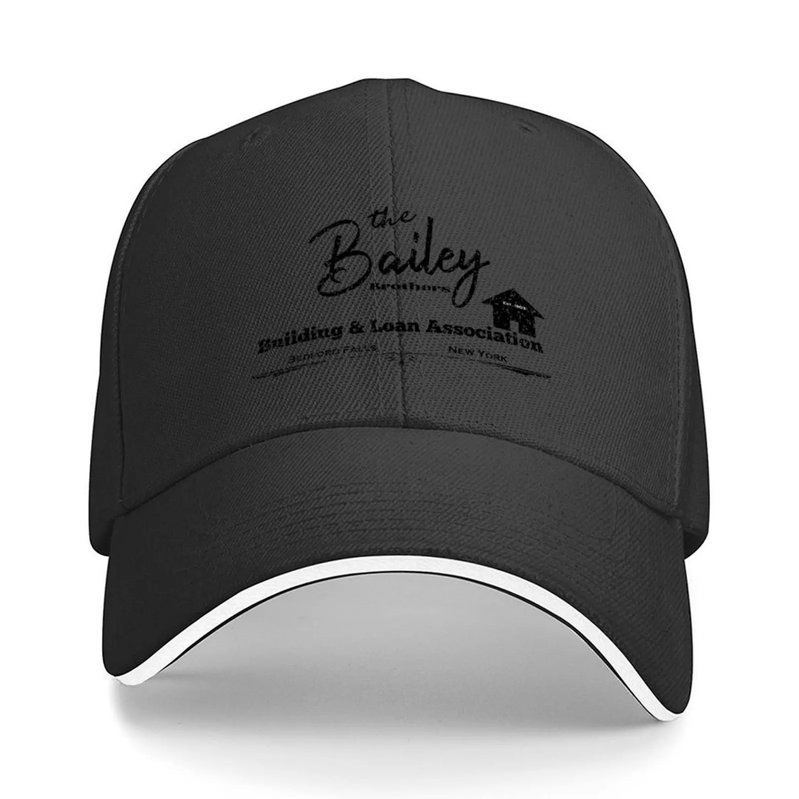 

The Bailey Bros Building and Loan Association, It's A Wonderful Life Christmas Movie Baseball Cap