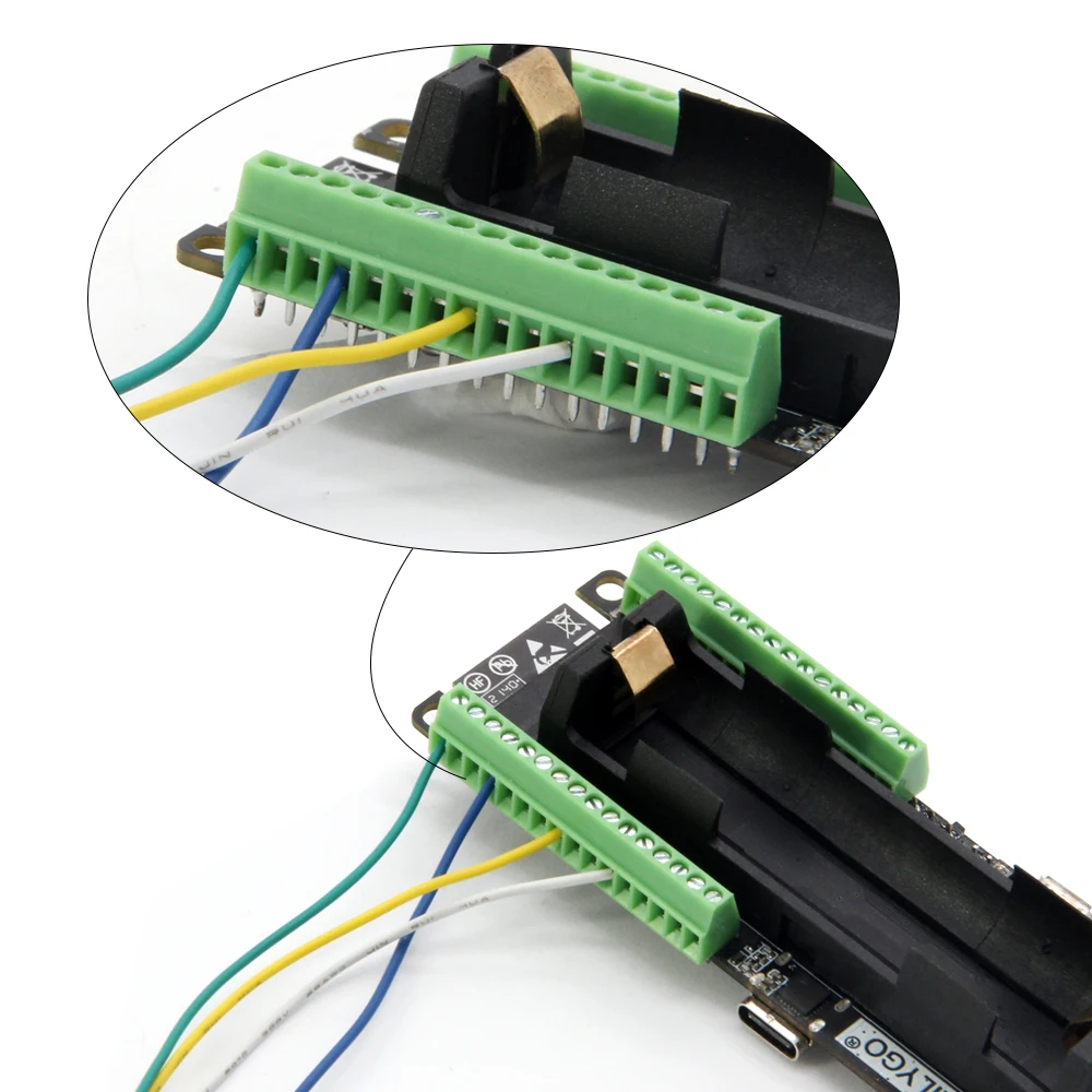LILYGO®16-контактный разъем 2,54 мм, винтовые клеммы, блок-коннектор 150 в, 6 А для стандартного кабеля 24-12 AWG