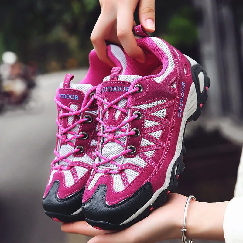 

Hiking Shoes for Men Tactical Climbing Trekking Shoes Women Waterproof Shoes Mountain Sneakers Women Outdoor Sneakers Walking