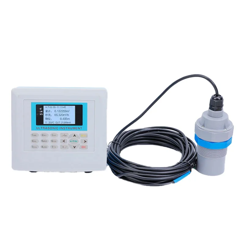 

High Accuracy Ultrasonic Level Gauge Fuel Level Meter Sensor LCD ABS Engineering Plastics