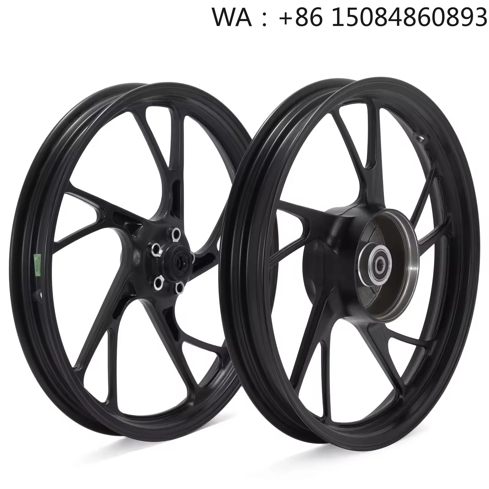

6061-T6 aluminum alloy aerospace material, motorcycle parts, 21*5 Inch Black Casting Wheel Rims, Custom Modified Street Motorcyc