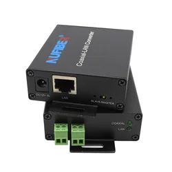 2 wire ethernet converter, IP Ethernet over twisted pair cable telephone/LAN extender, ethernet over coax slave master eoc