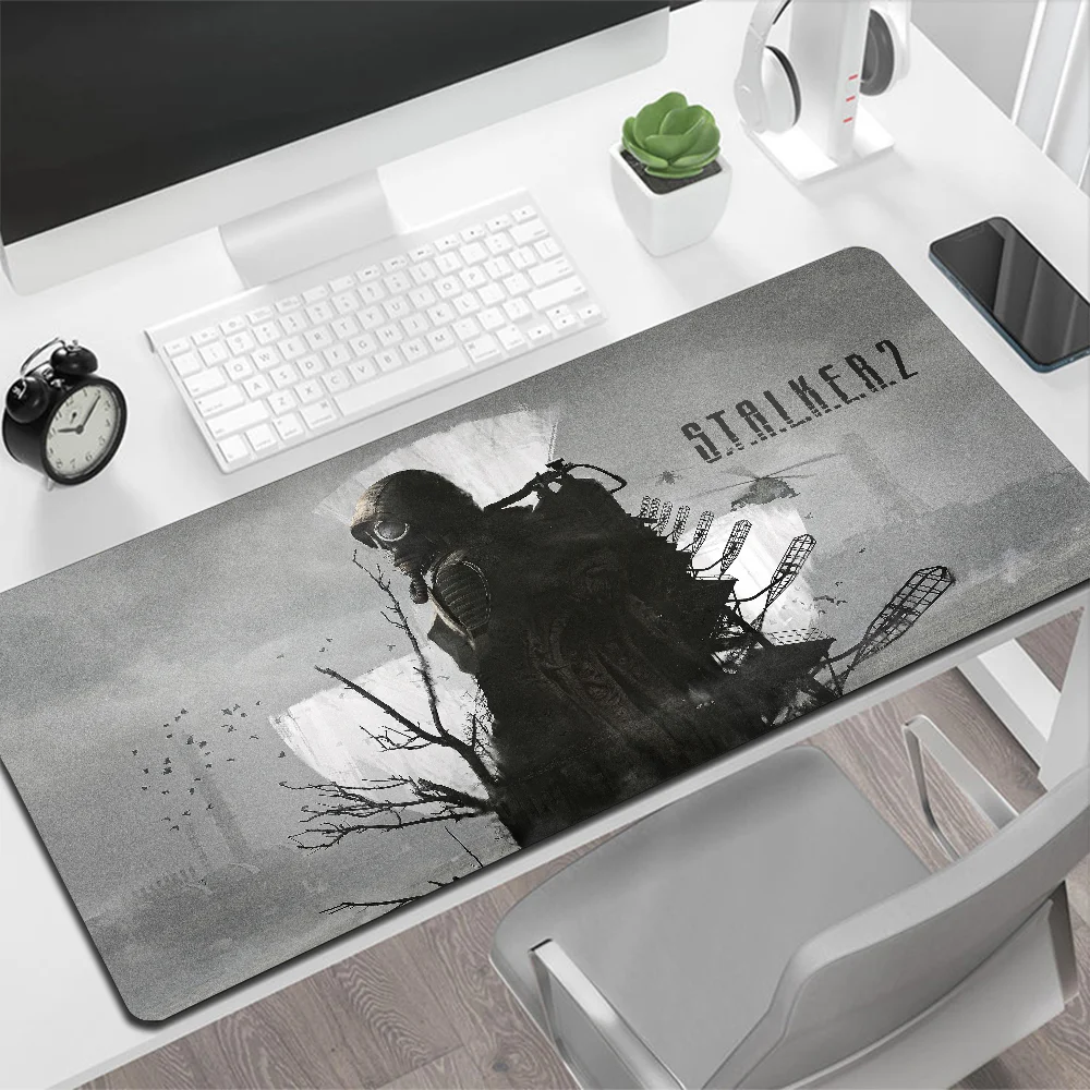

Большой коврик для мыши Stalker 2, игровой коврик для мыши, коврик для компьютерной мыши, большой коврик для мыши, силиконовый ковер, коврик для клавиатуры, настольный коврик, коврик для мыши