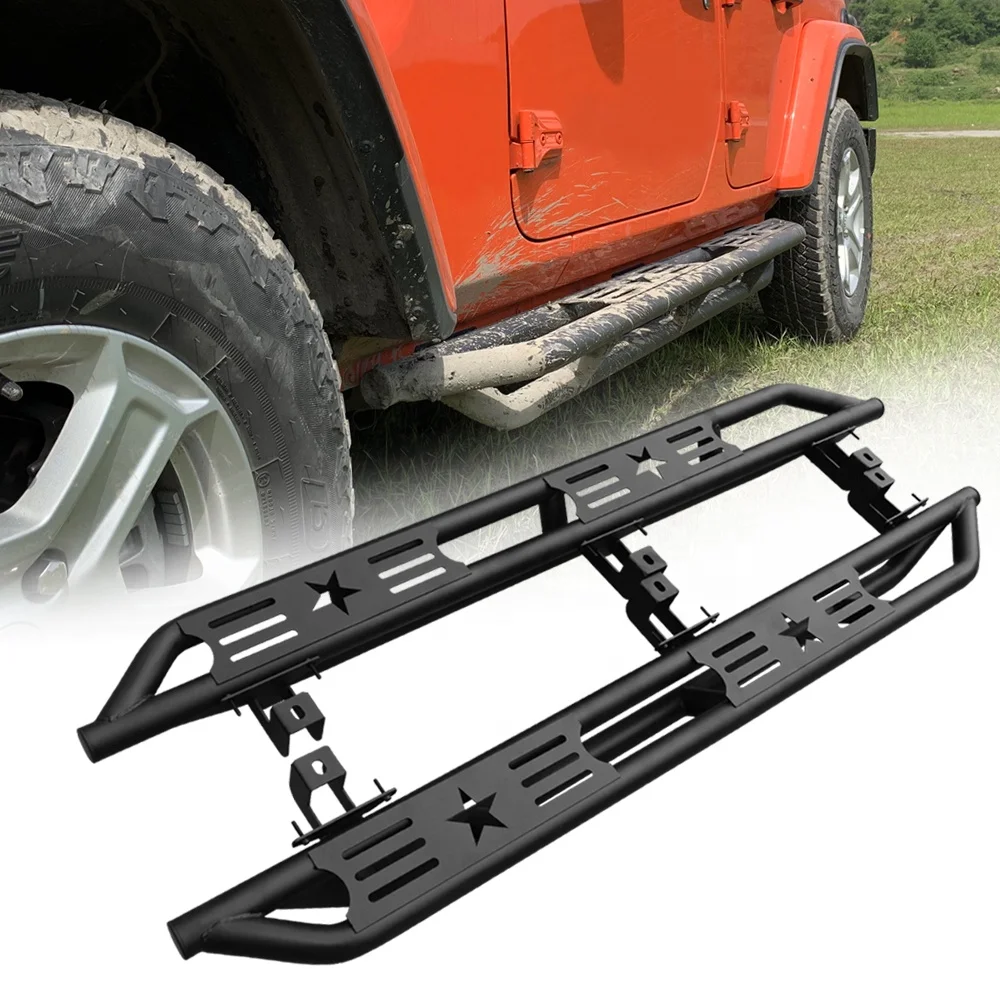 

Side Step For jeep wrangler jl 2018-2020 Car Running Board Auto Bar Pedals