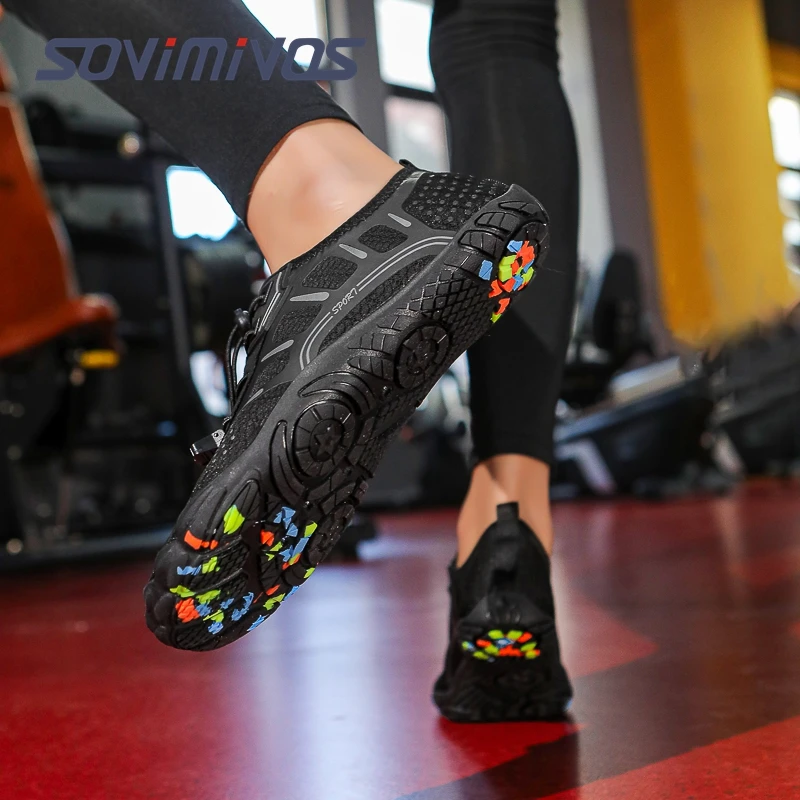 

Unisex Wide Barefoot Shoes for Men Women Outdoor Trail Running Minimalist Walking Shoes Lightweight and Breathable