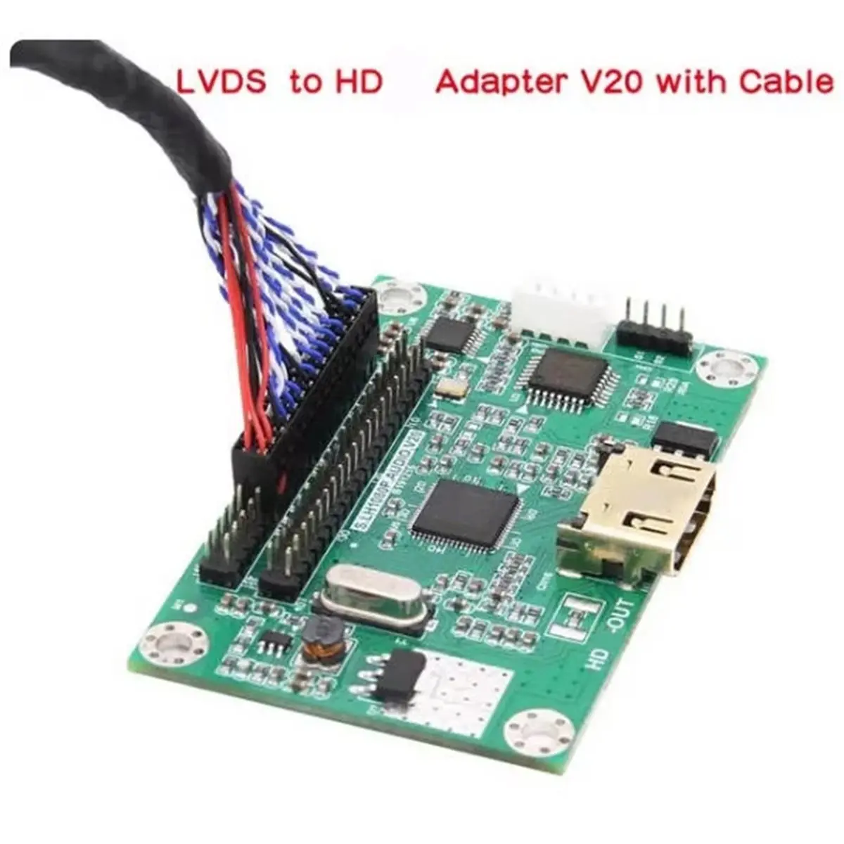 【~ New A88T】LV20 LVDS to -Compatible Adapter Board 40-Pin LVDS to HD Output Supports 720P and 1080P Resolution