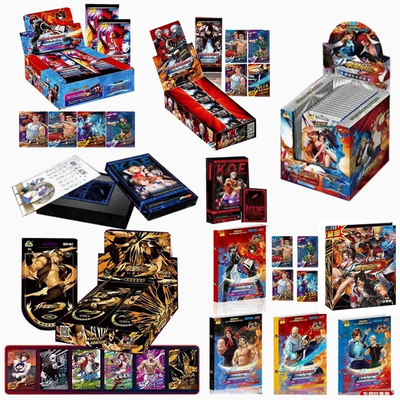 New King Of Fighters Cards Game & Extremis Platinum Campaign Collectible Cards Boy gift Card Fighting Warrior Christmas present