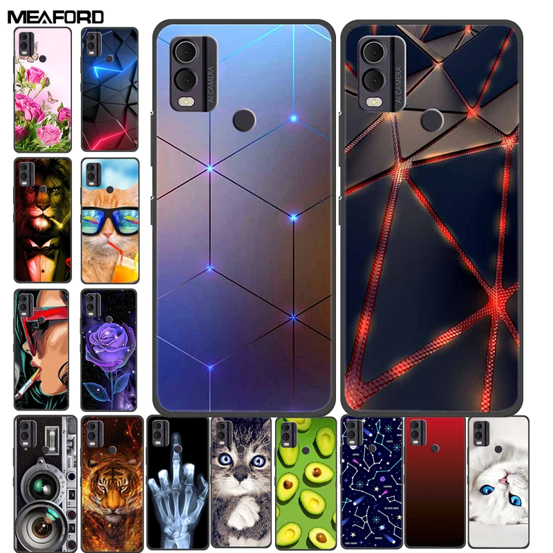 For Nokia C22 Case C 22 4G Fashion Soft TPU Silicone Phone Cover for Nokia C22 Back Case 6.5'' Protective Fundas For NokiaC22