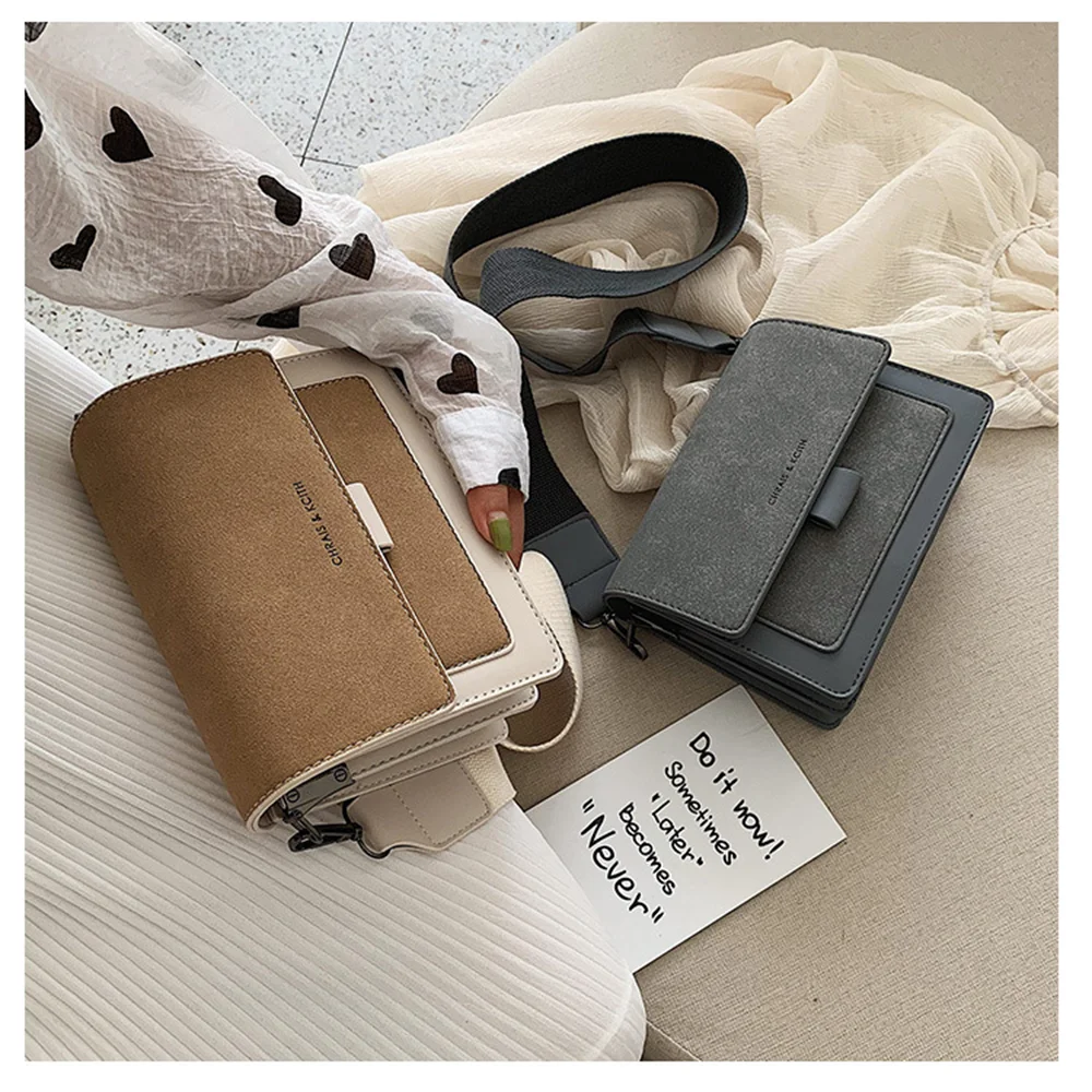 Ladies Shoulder Bags Fashion Casual Messenger Bags Frosted Fabric Crossbody Bag For Woman Small Mobile Phone Bags 2023 New Style