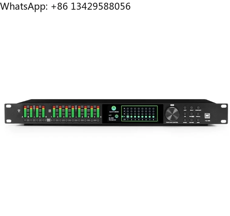 

LD448 Professional Digital Reverb and Multi Effect DSP Processor Audio Processor Equalizer for Stage