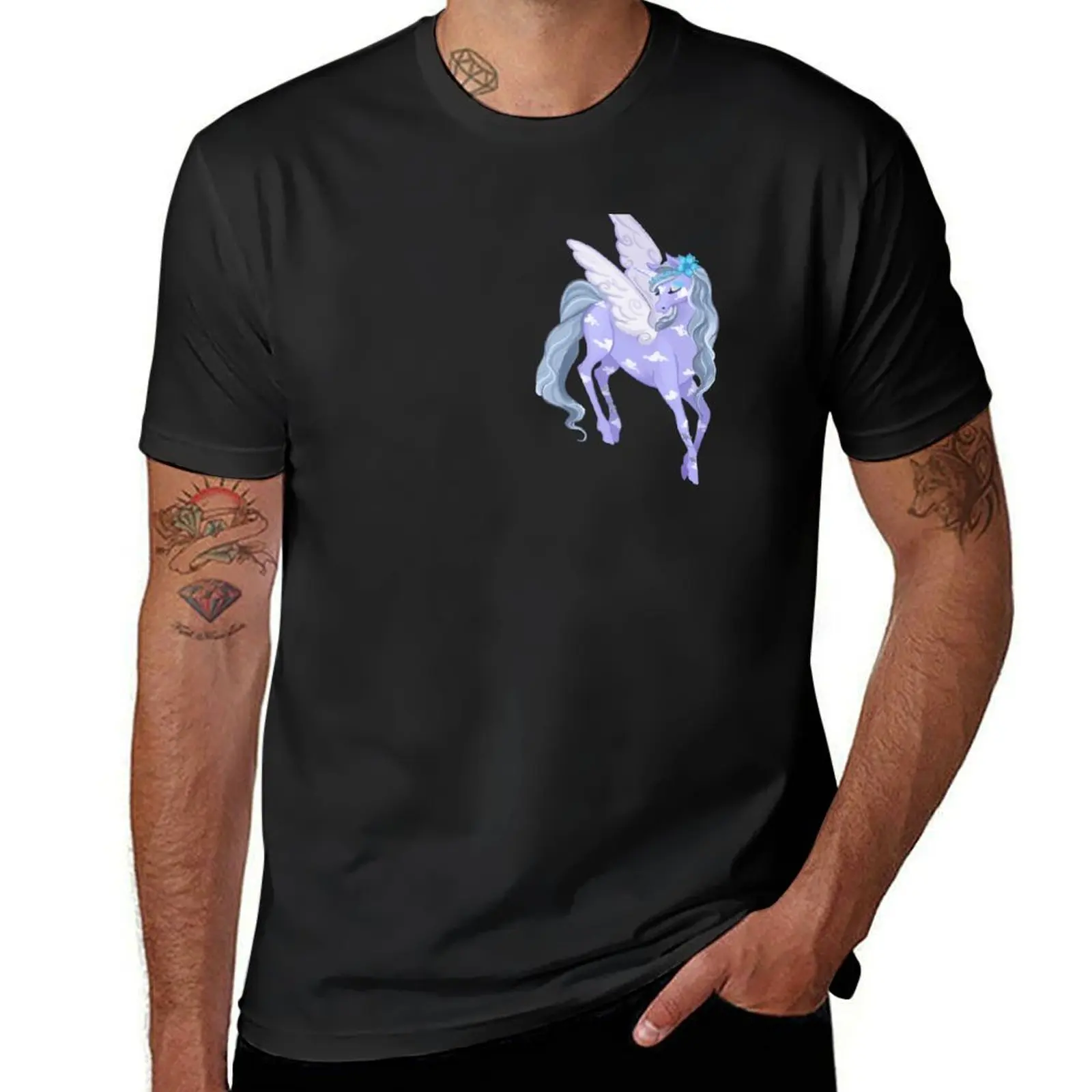 

Cloud unicorn T-Shirt plus sizes anime sublime workout shirts for men