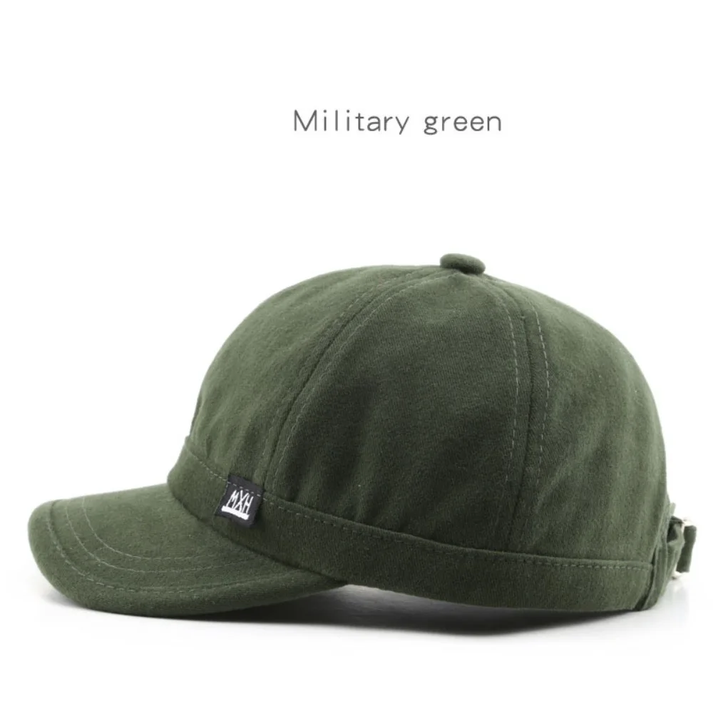Short Brim Couple Baseball Hat Hot Sale Adjustable Breathable Hip Hop Gorras Retro Anti-Sun Trucker Cap Unisex image 4