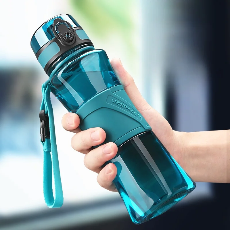 

Спортивная бутылка для воды UZSPACE, большая емкость, из тритана, портативная, для мужчин и студентов, термостойкая, для переноски