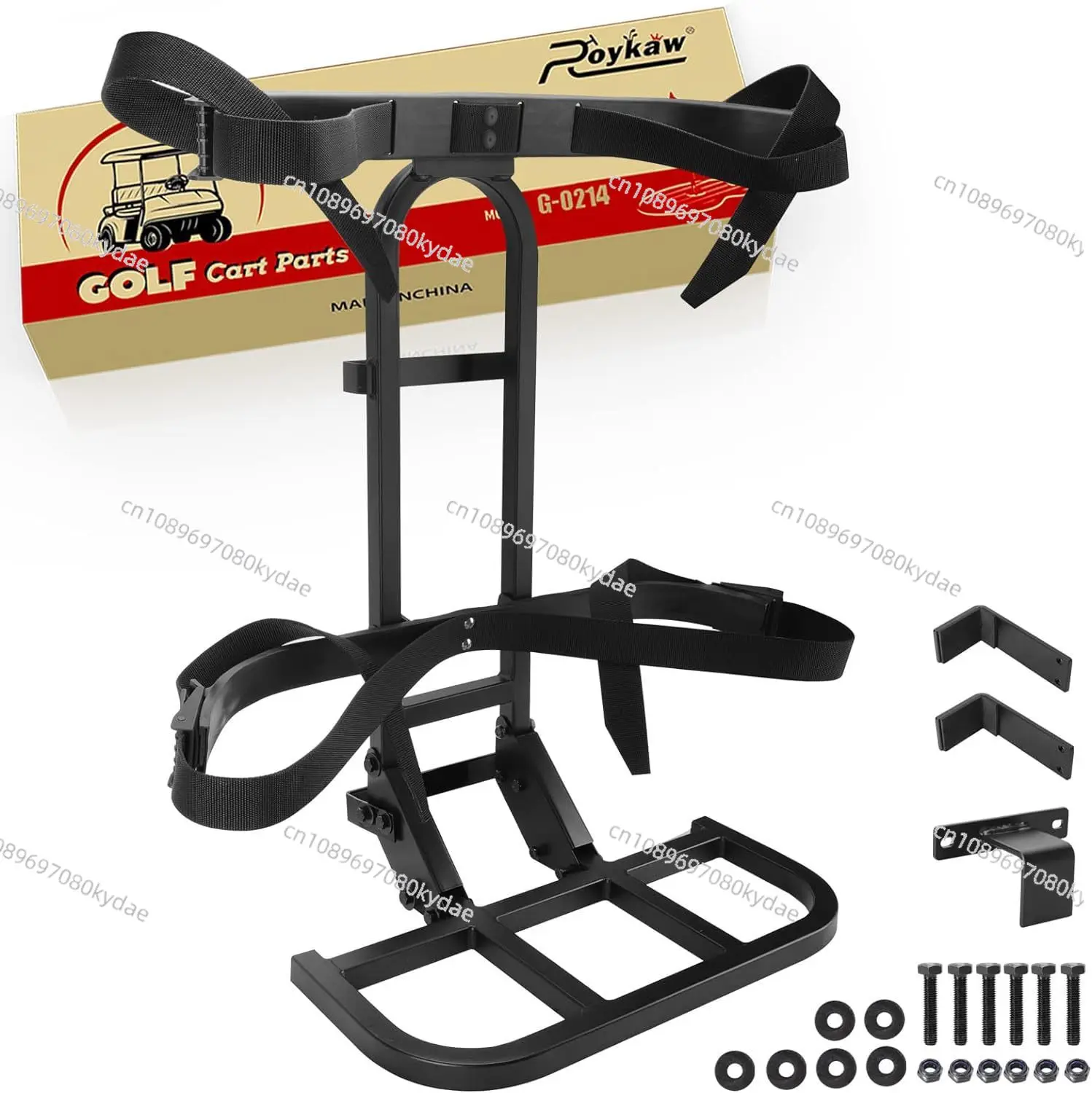

Golf Cart Back Seat Bag Rack