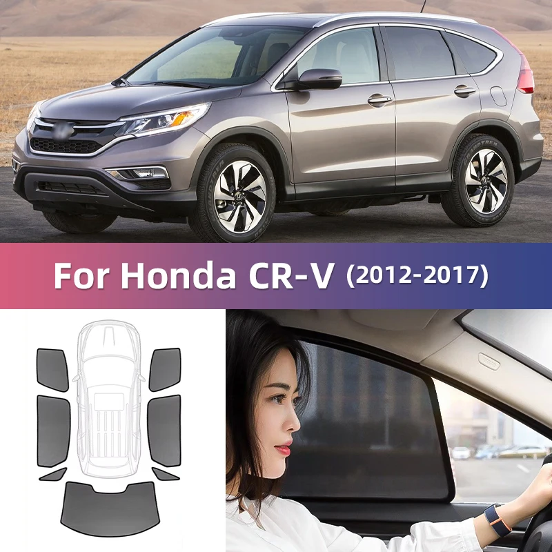 

Магнитный автомобильный солнцезащитный козырек для Honda CRV CR-V IV 2012 2013 2014 2015 2016