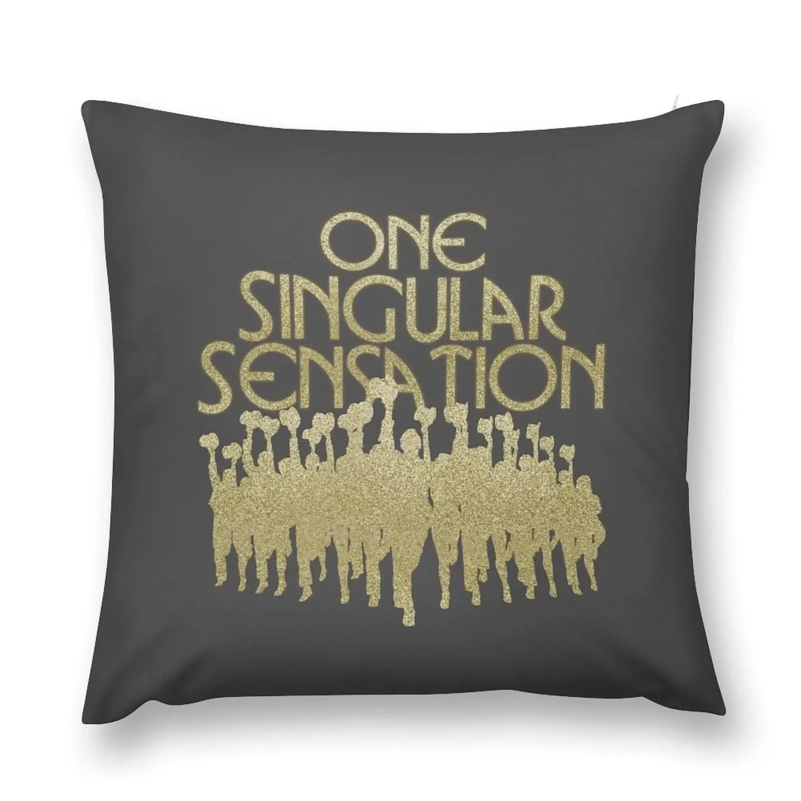 One Singular Sensation A Chorus Line Throw Pillow Sofa Covers Decorative Cushion pillow