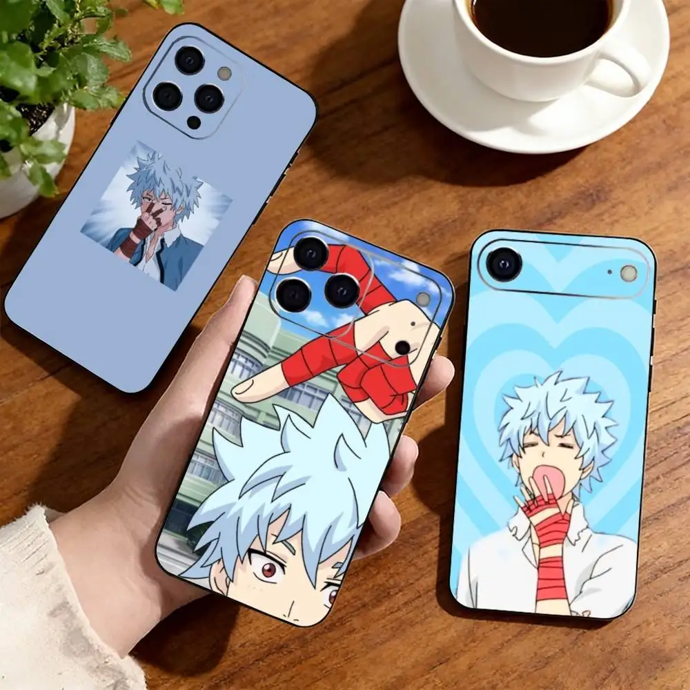 

Kaidou Shun Phone Case For iPhone17,16,15,14,13,12,11 Plus,Pro Soft Silicone Black Cover