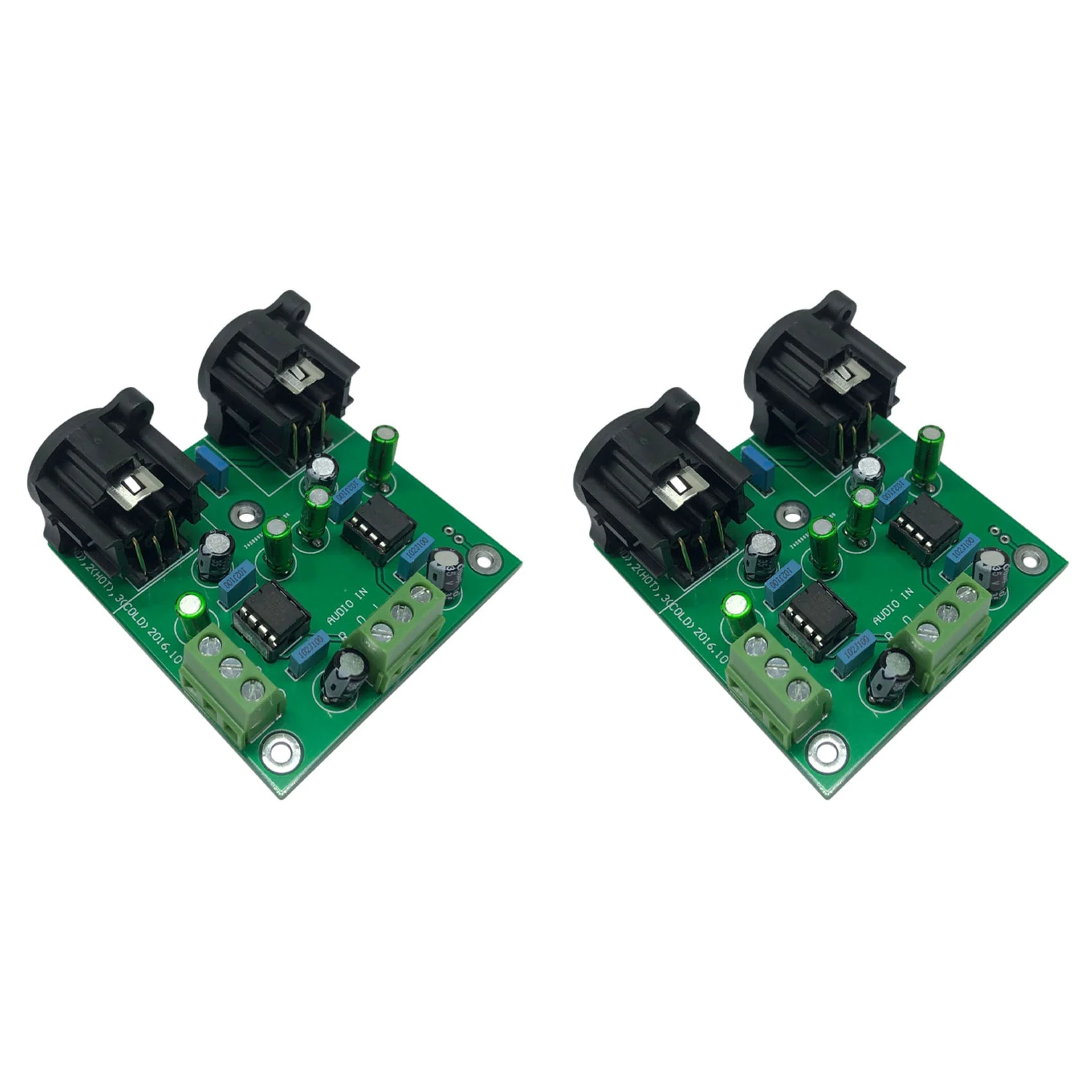 Amplificatore ABKN-2X a doppio canale, scheda di bilanciamento di conversione single-ended a doppio canale DRV134PA per bilanciamento di uscita front-end