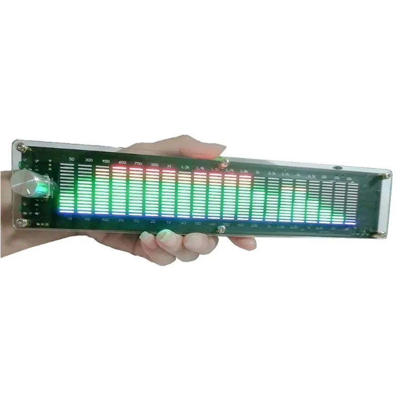 DSP Equalizer EQ Pickup Rhythm Music Spectrum LED Audio Level Indicator Amplifier VU Meter for Car Light Atmosphere Lamp LED2015