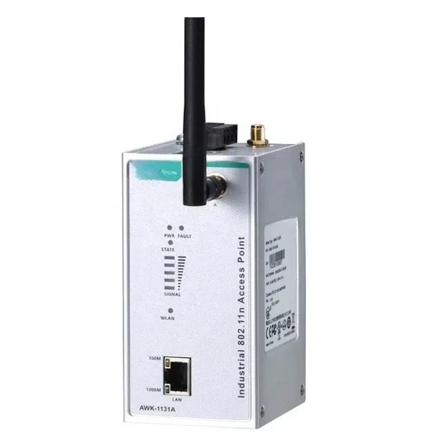 Entry level IEEE 802.11a/b/g/n industrial wireless AP/client  AWK-1131A  AWK-1131A-EU-T AWK-1131A-US-T