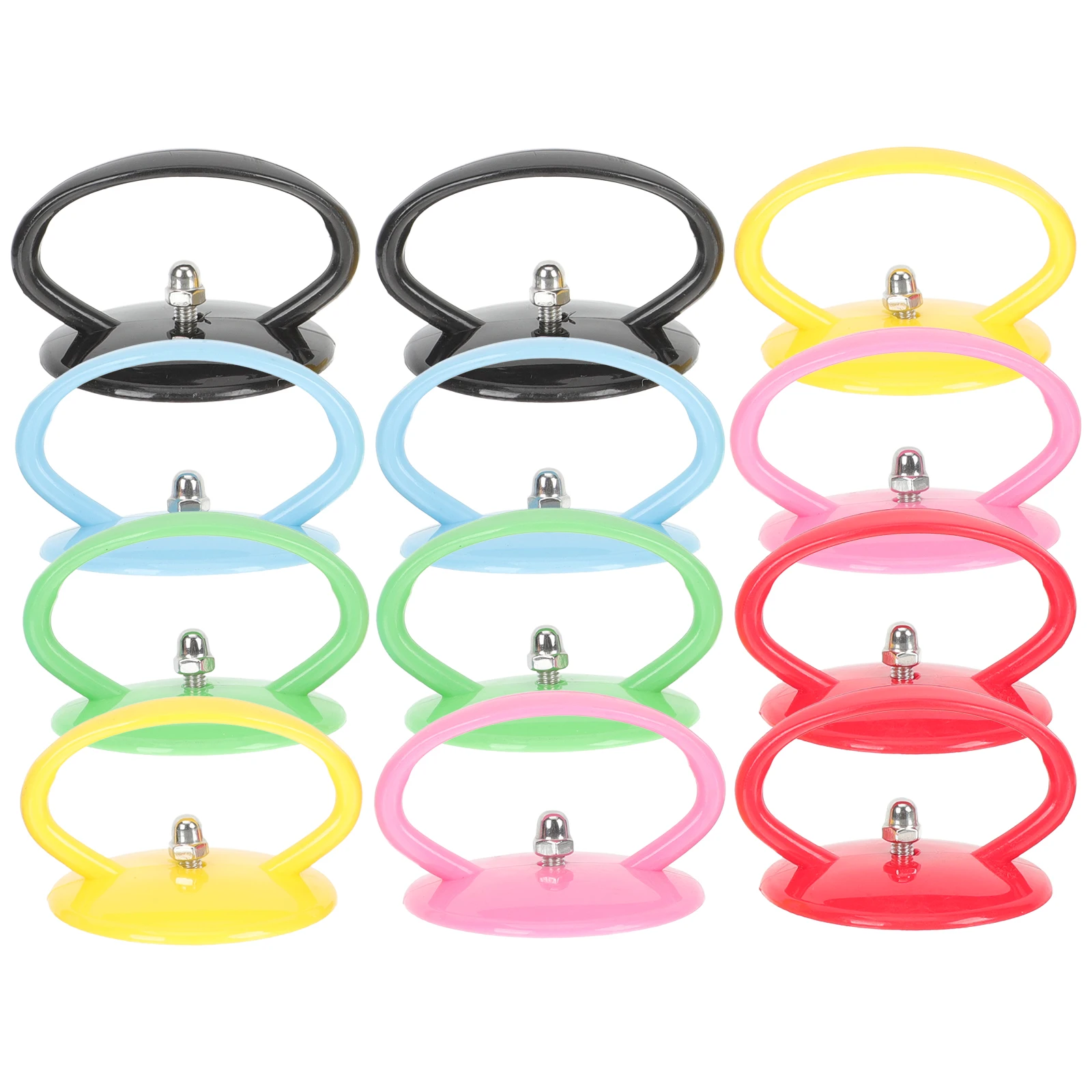 

12 Pcs Pot Lid Knobs Colored Small Anti Scald Sturdy Universal Kitchen Gadgets PP Material High Temperature Resistance Cookware