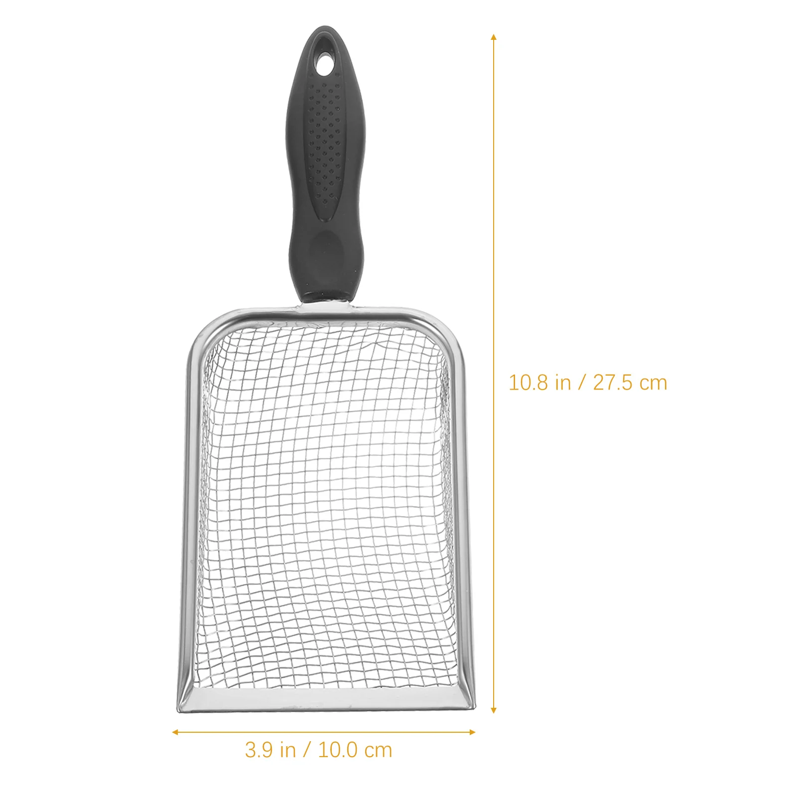 Kids Sand Filter Shovel Stainless Steel Lightweight Beach Digging Tool for Outdoor Play Food Scoop Party Gift Summer