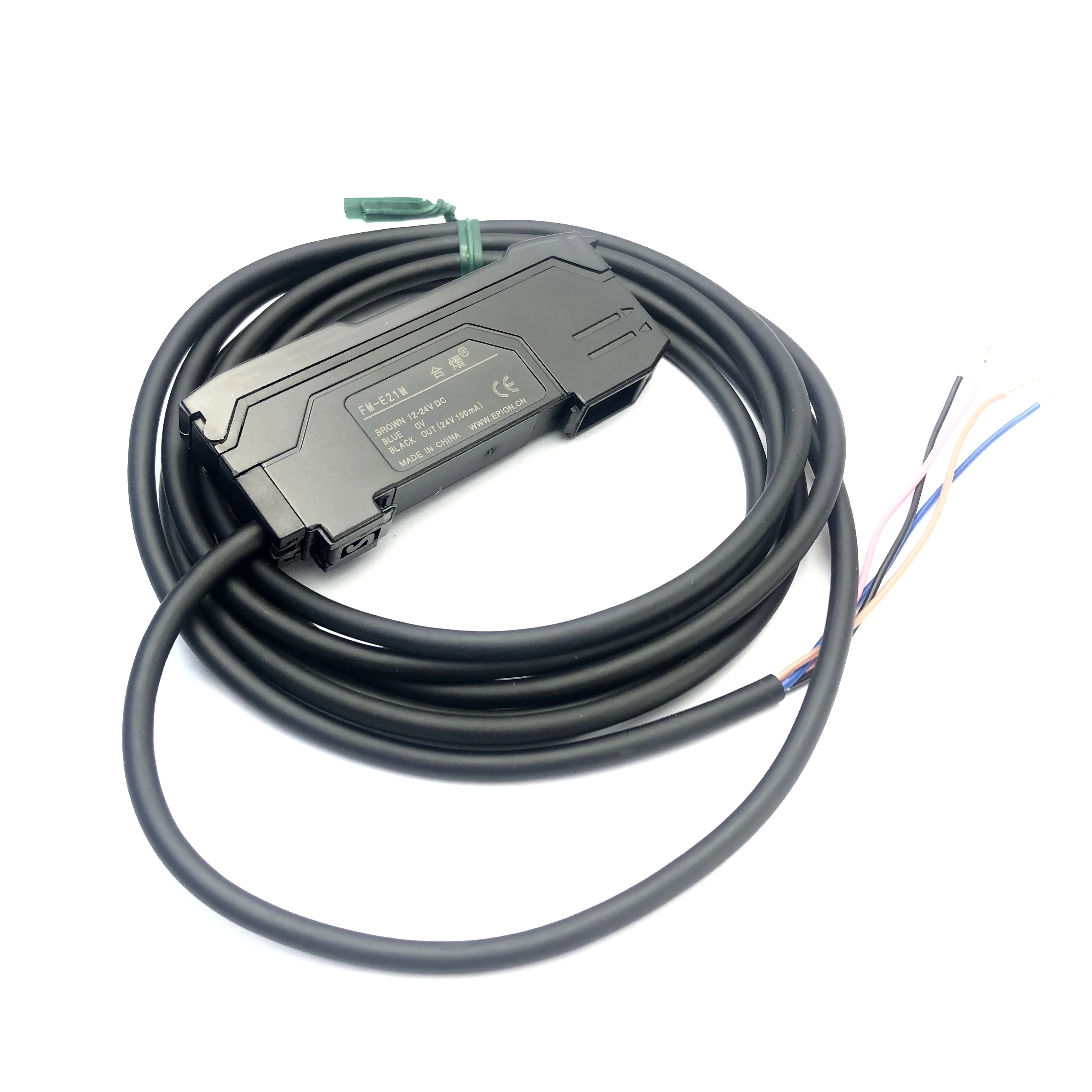 Digital Fiber FM-E21M Fiber Optic Amplifier Photoelectric Switch Sensor