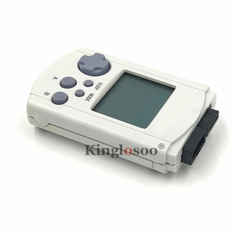 بطاقة ذاكرة بصرية VMS مستعملة أصلية لوحدة تحكم ألعاب SEGA Dreamcast تيار مستمر