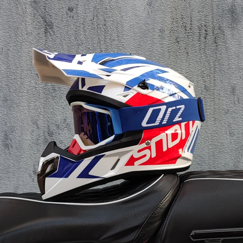ORZ New Product Motorcycle Off Road Helmet Bicycle Speed Drop DH Full Helmet Track Rally Kart Helmet