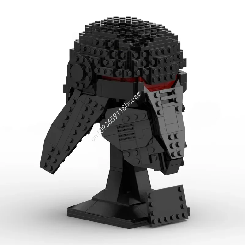 

518PCS Star Battle Second Sister Helmets Model Moc Building Blocks Stacking Bricks Creative Educational Toys Kid Gift Diy