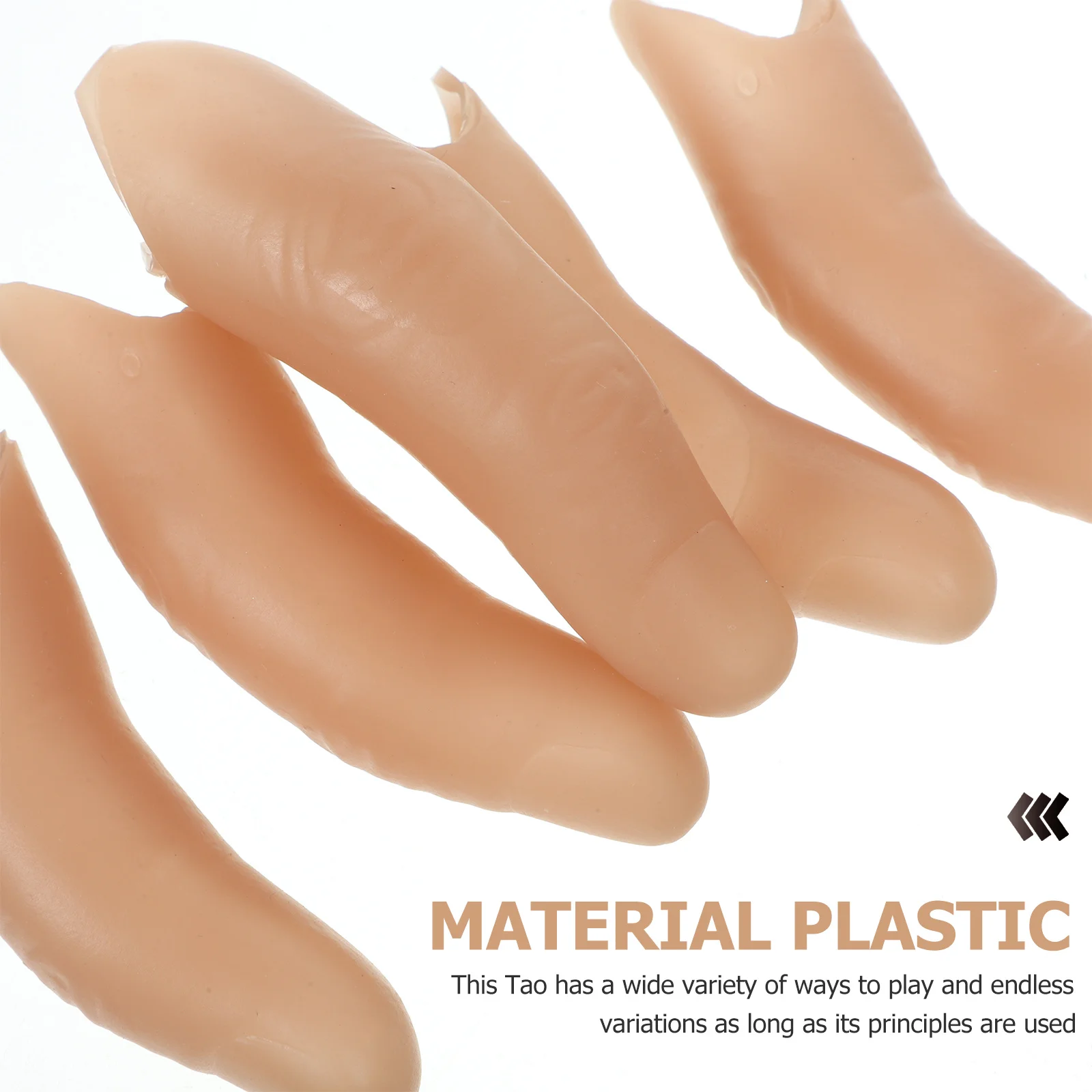 นิ้วปลอมแบบยาว 5 ชิ้น งอได้ เหมือนจริง สำหรับงานปาร์ตี้ฮาโลวีน แกล้งคน ของเล่นแปลกใหม่ ของขวัญสนุกๆ อุปกรณ์ประกอบฉากนิ้ว