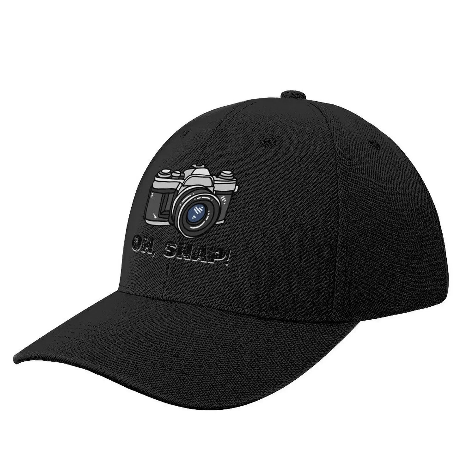 Oh Snap! Photographer Vintage Camera Design Baseball Cap Cosplay Anime Sports Cap funny hat Golf Wear Men Women's