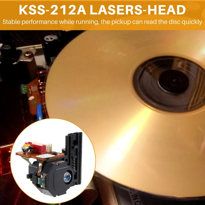 -212A Laser-Head VCD CD Audio Replacement -210A 212B 150 Optical Pickup Lasers-Lens-DT30