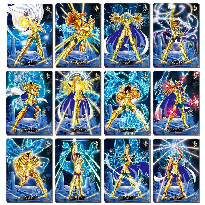 Anime Saint Seiya The Holy Vestment Awakens UR card SAGA Aphrodite Seiya Aiolia Rare game collection Birthday Christmas gifts